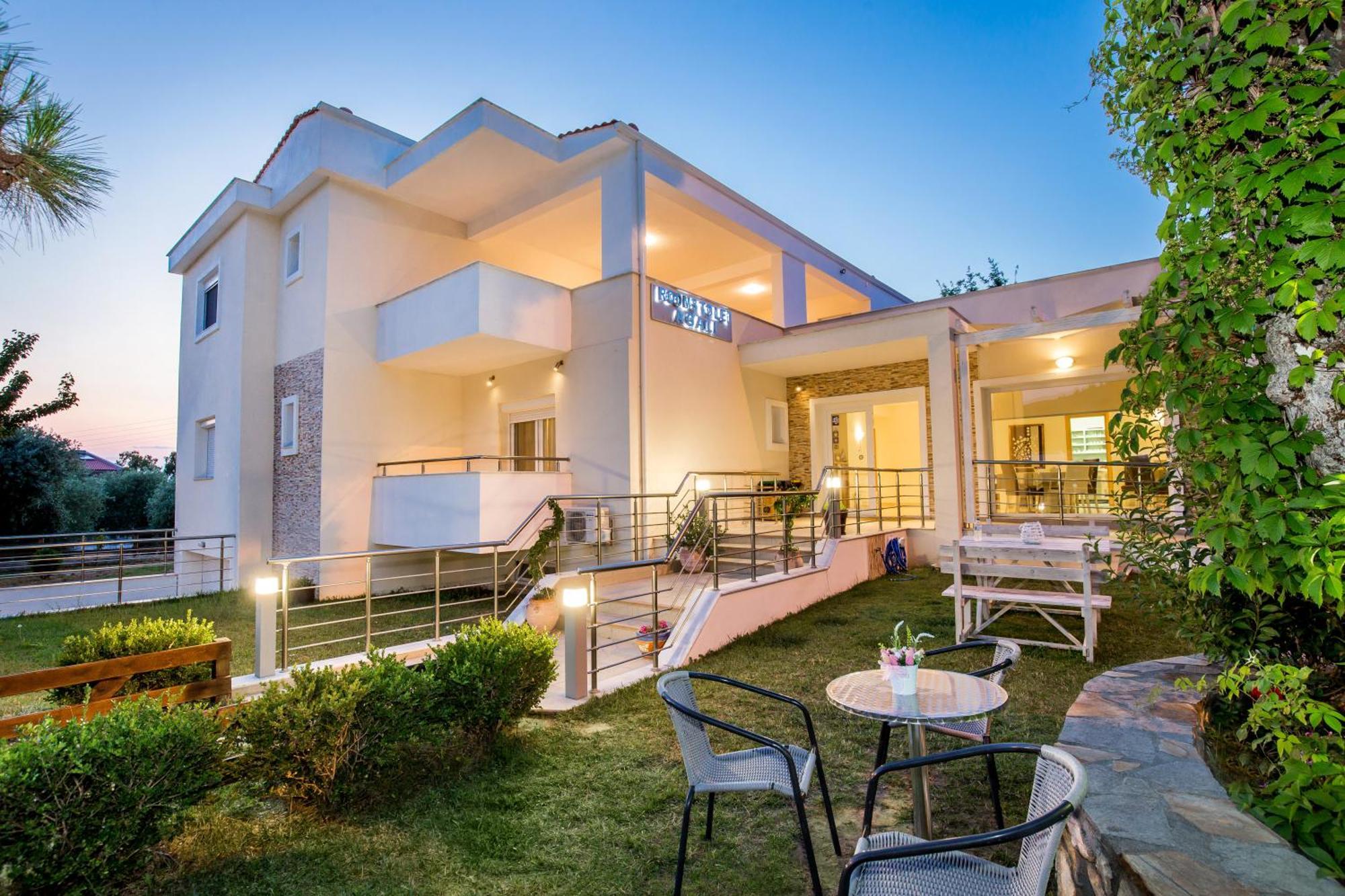 Agali Rooms Skala Rachoni (Thasos) Exterior foto